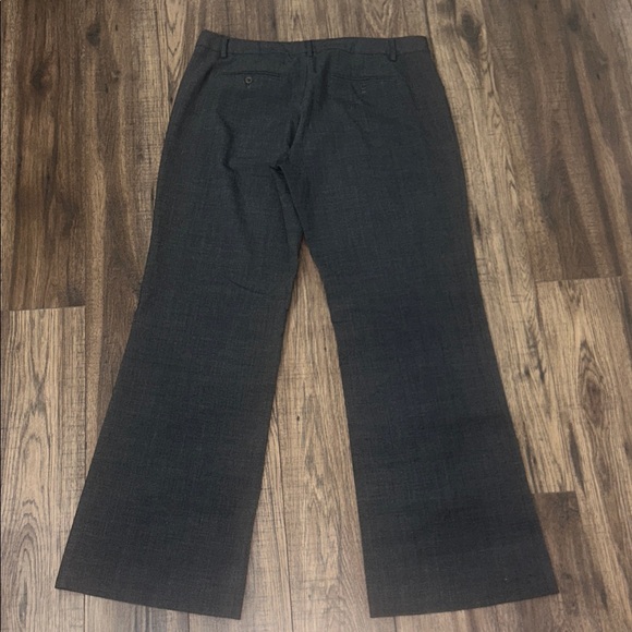 GAP Perfect Trouser Women’s Size 12L Grey Plaid Dress Pants 35.5” Inseam - Picture 5 of 6